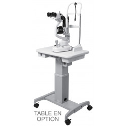 Lampe à fente cinq grossissements type Zeiss éclairage à LED