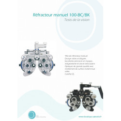 Tête de réfracteur manuel M100