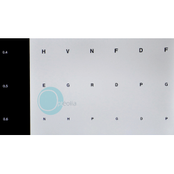 Écran d'optotypes polarisé LCD 23" Bluetooth