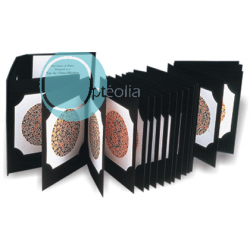 test dyschromatopsies congénitales par le Dr Shinobu Ishihara en 38 planches