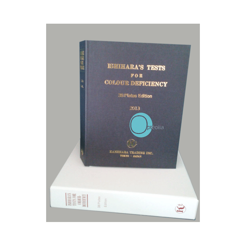 test dyschromatopsies congénitales par le Dr Shinobu Ishihara en 38 planches