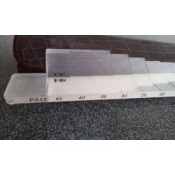 Barre de prismes de Berens horizontale 16 dioptries.