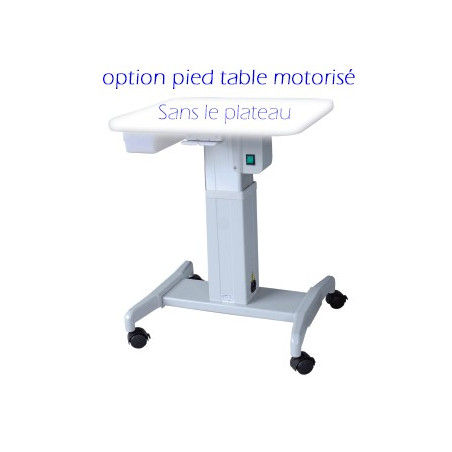 Plus-value pied de table motorisé pour lampes à fente