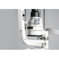 Lampe à fente trois grossissements type Zeiss LED platine métal