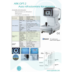 auto réfracto kératomètre type ARK-OPT-2