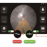 Rétinographe non-mydriatique portable sans fil haute résolution