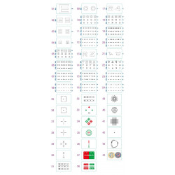Ecran d'optotypes NON polarisé LCD 21pouces economique