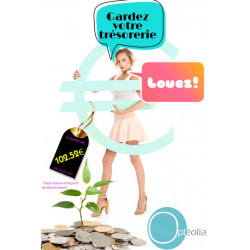 Location avec option d'achat de l'afficheur courte distance pour test d'acuité de loin