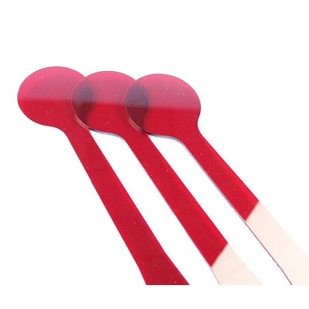 Palette d'occlusion rouge courte poignée