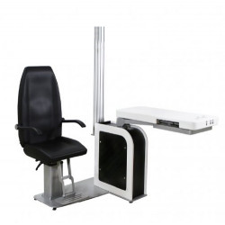 Unité d'examen Lagoon avec siège indépendant table pour 2 instruments version standard