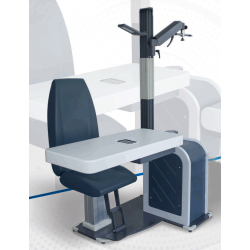 Unité d'examen Lagoon montage a droite ou a gauche avec siège indépendant table pour 2 instruments version standard