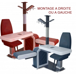 Montage à droite ou à gauche