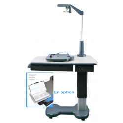 En option (Unité OPT-580P) une platine tournante pour le pupitre