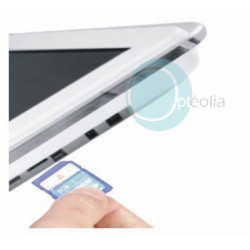 Écran d'optotypes LCD 17" très complet support mural