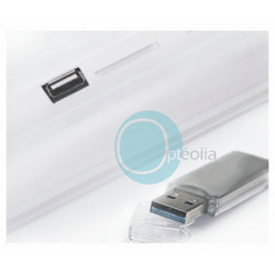 Écran d'optotypes LCD 17" très complet support mural