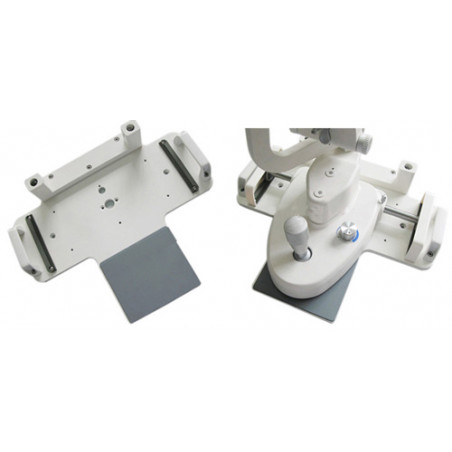 Platine de montage de lampe à fente sur table ou unité