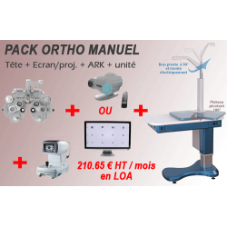 Location mini salle d'examen de vue économique pour orthoptiste