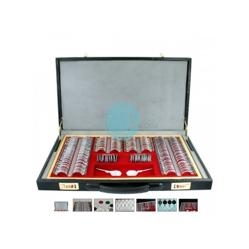 boite d'essai 266 pièces cerclées métal