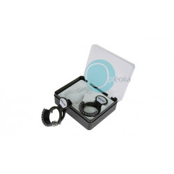 clips similaire aux clips de verres d’essai de Keeler et Jannelli